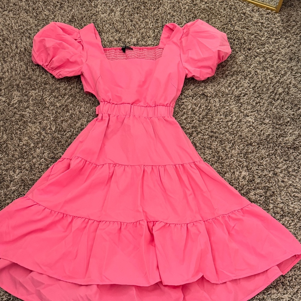Pink Mini Dress